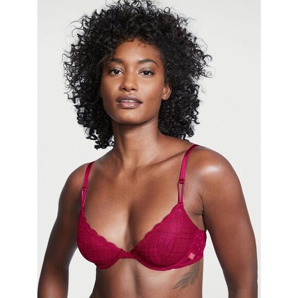 Victoria's Secret Sexy Tee Unlined Demi Bra Size 34 C - Picture 1 of 4